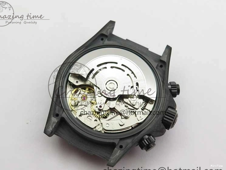 MiroTime 0406 Daytona DIW Carbon OMF Best Edition Blue Paint Dial on Deep Blue Nylon Strap A Tailored 2842